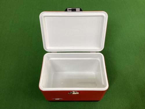 Coleman (コールマン) スチールベルトクーラー クーラーボックス 6150 54QT(約51L) レッド