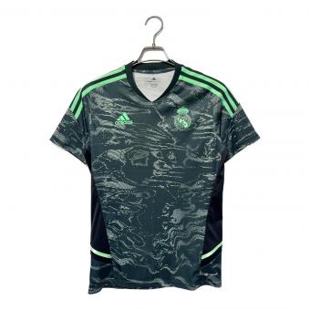 レアル・マドリード サッカーユニフォーム HD1204 2022-2023シーズン トレーニングマッチ用 メンズ SIZE M グリーン