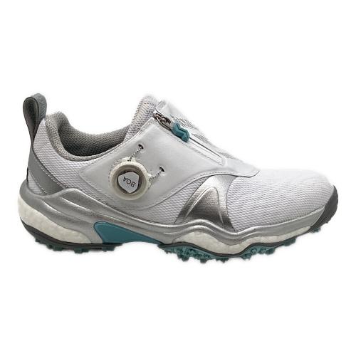 adidas (アディダス) BOA ゴルフシューズ JQ7753 コードカオス 25 ボア レディース SIZE 23.5cm ホワイト