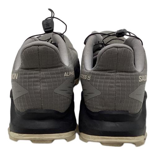 SALOMON (サロモン) アルファクロス5 トレランシューズ トレッキングシューズ 473133 メンズ SIZE 27cm グレー