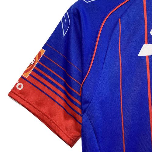 FC東京 (エフシートウキョウ) サッカーユニフォーム UDS6719H 2017シーズンホーム メンズ SIZE O レッド×ブルー