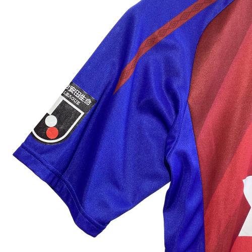 FC東京 (エフシートウキョウ) サッカーユニフォーム UDS6919H 2019シーズンホーム メンズ SIZE O レッド×ブルー