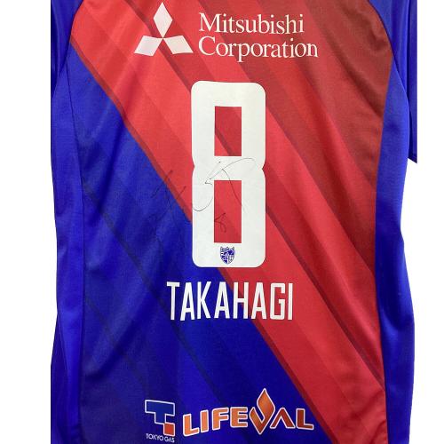 FC東京 (エフシートウキョウ) サッカーユニフォーム UDS6919H 2019シーズンホーム メンズ SIZE O レッド×ブルー