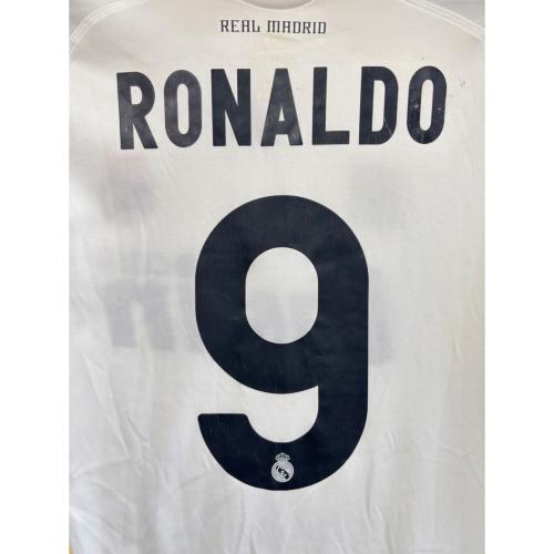レアル・マドリード サッカーユニフォーム E84352 2009-2010シーズンホーム メンズ SIZE O ホワイト