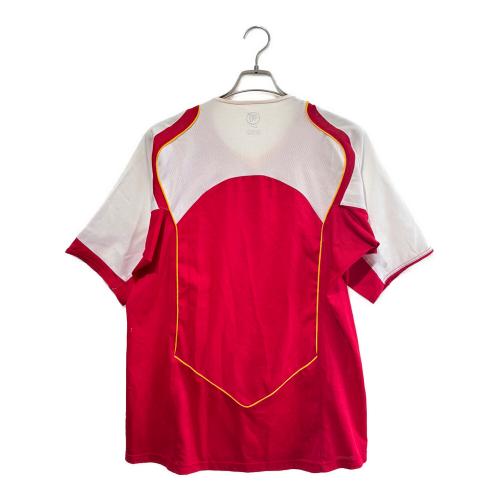 アーセナル サッカーユニフォーム F41203A0G 2004-2005シーズン ホーム メンズ SIZE L レッド
