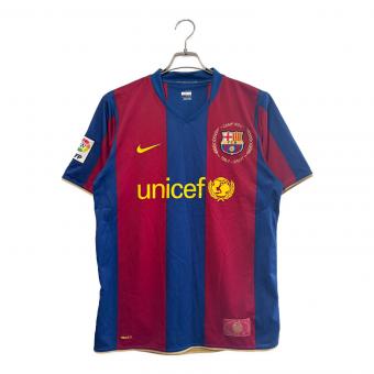 FCバルセロナ (エフシーバルセロナ) サッカーユニフォーム 237741-655 2007-2008シーズンホーム メンズ SIZE M ネイビー×レッド