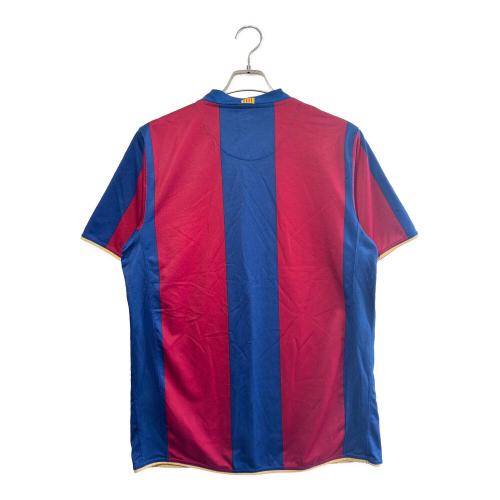 FCバルセロナ (エフシーバルセロナ) サッカーユニフォーム 237741-655 2007-2008シーズンホーム メンズ SIZE M ネイビー×レッド