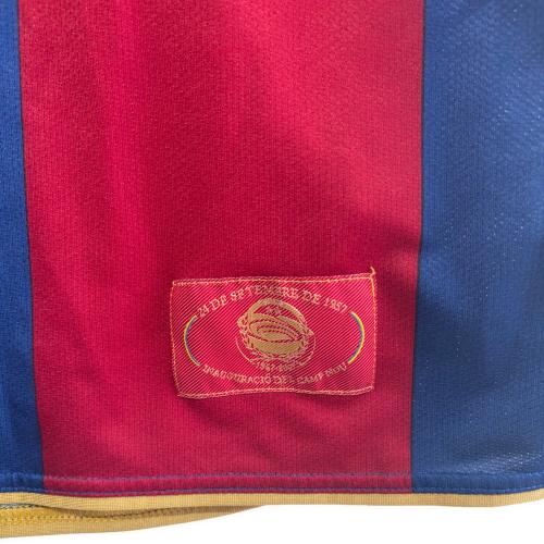 FCバルセロナ (エフシーバルセロナ) サッカーユニフォーム 237741-655 2007-2008シーズンホーム メンズ SIZE M ネイビー×レッド