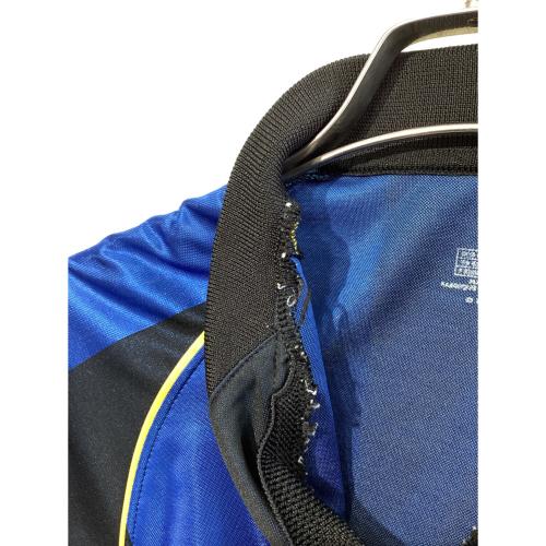 インテル・ミラノ サッカーユニフォーム 2001-2002シーズンホーム メンズ SIZE L ブラック×ブルー