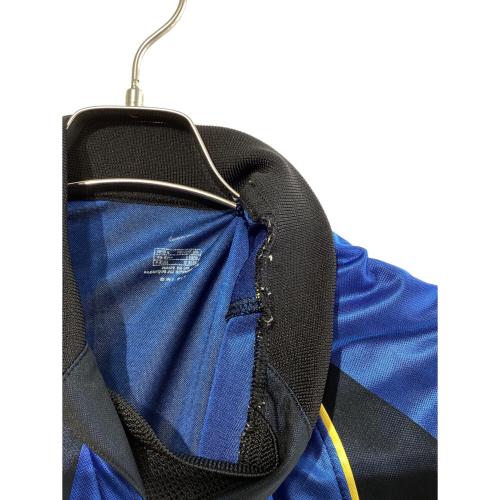 インテル・ミラノ サッカーユニフォーム 2001-2002シーズンホーム メンズ SIZE L ブラック×ブルー