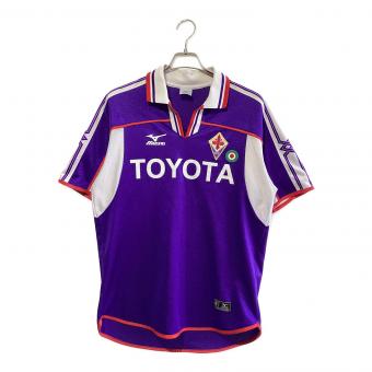 フィオレンティーナ サッカーユニフォーム 2001-2002シーズンホーム メンズ SIZE L パープル×ホワイト