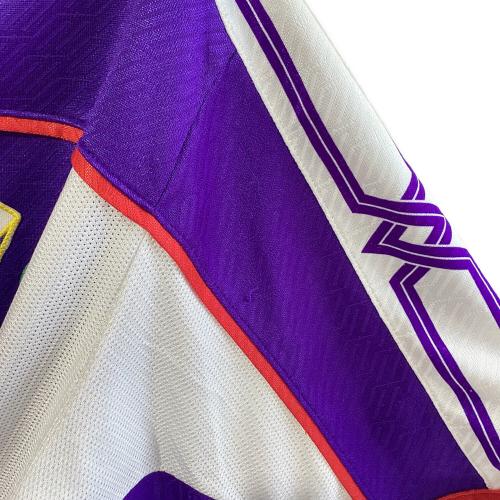 フィオレンティーナ サッカーユニフォーム 2001-2002シーズンホーム メンズ SIZE L パープル×ホワイト
