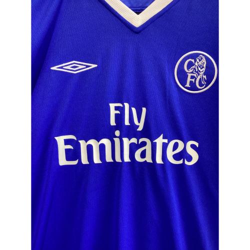 チェルシーFC (チェルシーエフシー) サッカーユニフォーム 2003-2004シーズンホーム メンズ SIZE L