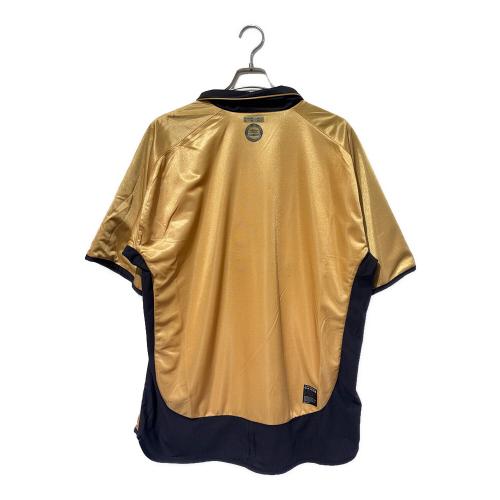 マンチェスターユナイテッド サッカーユニフォーム 2001-2002シーズン リバーシブル メンズ SIZE XXL ホワイト×ゴールド