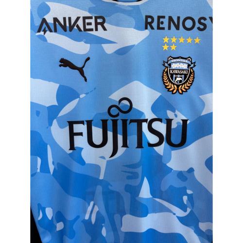 川崎フロンターレ (カワサキフロンターレ) サッカーユニフォーム 707412 百年構想リーグ ホームユニフォーム メンズ SIZE XXL ブルー