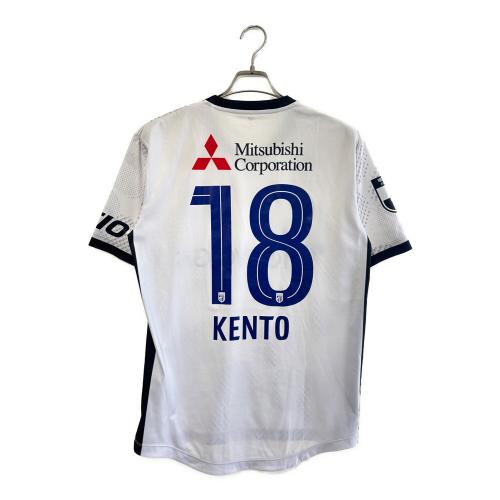 FC東京 (エフシートウキョウ) サッカーユニフォーム AMT55236 2025アウェイレプリカユニフォーム メンズ SIZE L ホワイト