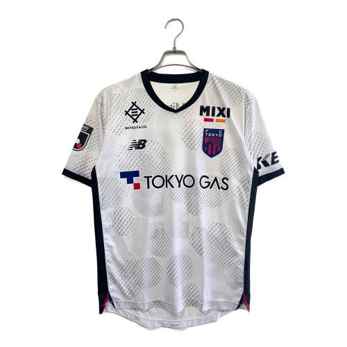 FC東京 (エフシートウキョウ) サッカーユニフォーム AMT55236 2025アウェイレプリカユニフォーム メンズ SIZE L ホワイト