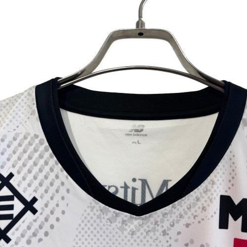 FC東京 (エフシートウキョウ) サッカーユニフォーム AMT55236 2025アウェイレプリカユニフォーム メンズ SIZE L ホワイト