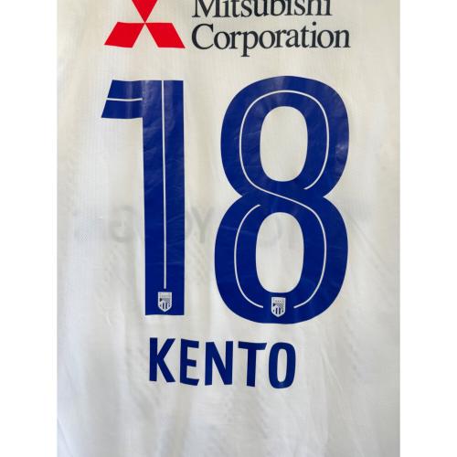 FC東京 (エフシートウキョウ) サッカーユニフォーム AMT55236 2025アウェイレプリカユニフォーム メンズ SIZE L ホワイト