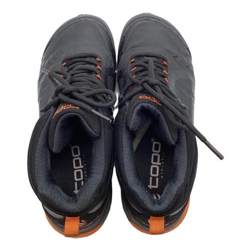 topo athletic (トポアスレチック) TRAILVENTURE WP ミドルカット トレッキングシューズ メンズ SIZE 27cm ブラック
