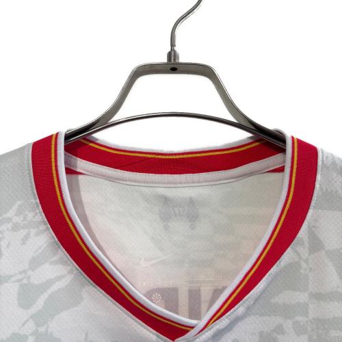 リヴァプールFC サッカーユニフォーム FQ2030-101 2024₋2025シーズン3rd メンズ SIZE XXL ホワイト×レッド