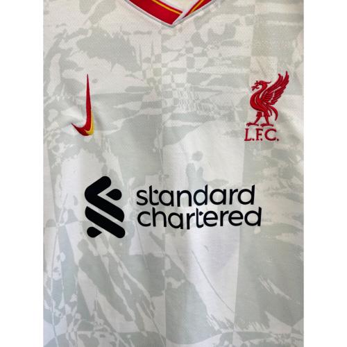 リヴァプールFC サッカーユニフォーム FQ2030-101 2024₋2025シーズン3rd メンズ SIZE XXL ホワイト×レッド