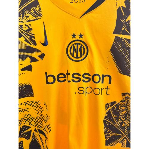 インテル (インテル・ミラノ) サッカーユニフォーム FQ2023-741 2024-2025シーズン3rd メンズ SIZE XXL イエロー