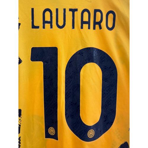 インテル (インテル・ミラノ) サッカーユニフォーム FQ2023-741 2024-2025シーズン3rd メンズ SIZE XXL イエロー