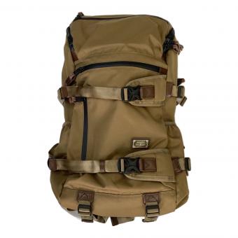 AS2OV (アッソブ) バックパック コヨーテ CORDURA DOBBY 305D ROUND ZIP BACK PACK