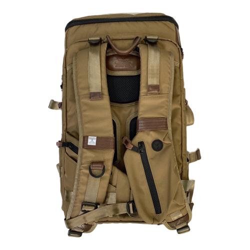 AS2OV (アッソブ) バックパック コヨーテ CORDURA DOBBY 305D ROUND ZIP BACK PACK