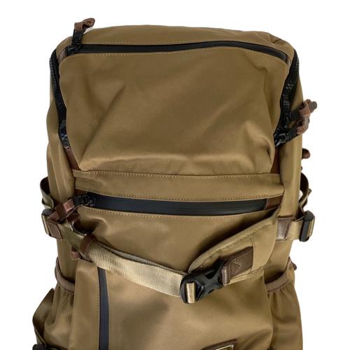 AS2OV (アッソブ) バックパック コヨーテ CORDURA DOBBY 305D ROUND ZIP BACK PACK