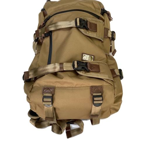 AS2OV (アッソブ) バックパック コヨーテ CORDURA DOBBY 305D ROUND ZIP BACK PACK