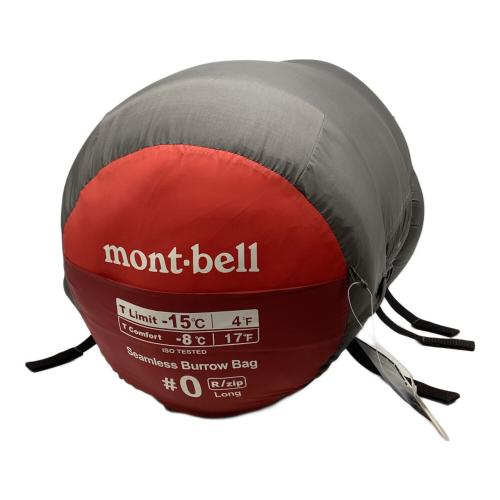 mont-bell (モンベル) 封筒型シュラフ(化繊) 1121429 シームレスバロウバッグ＃0ロング