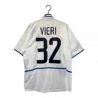 インテル・ミラノ サッカーユニフォーム F20105CRT 2002-2003シーズン アウェイ メンズ SIZE M ホワイト