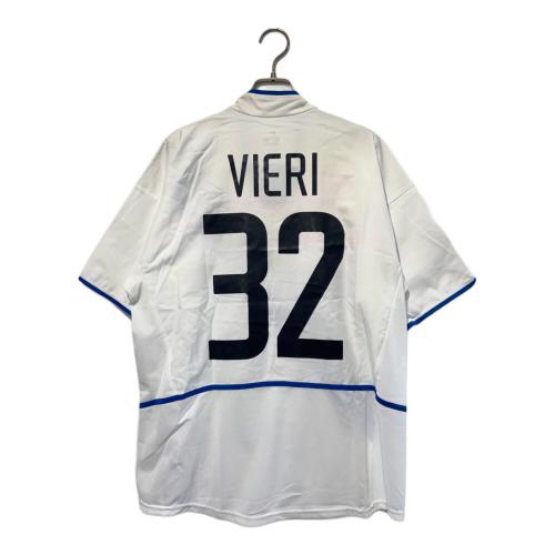 インテル・ミラノ サッカーユニフォーム F20105CRT 2002-2003シーズン アウェイ メンズ SIZE M ホワイト