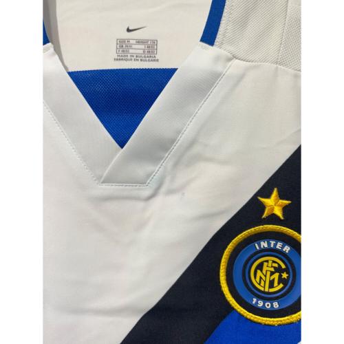 インテル・ミラノ サッカーユニフォーム F20105CRT 2002-2003シーズン アウェイ メンズ SIZE M ホワイト