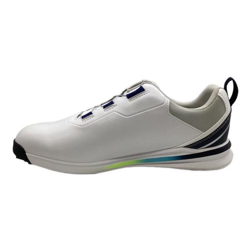 MIZUNO (ミズノ) ゴルフシューズ 51GQ264101 ネクスライトエナジーII ワイド ボア メンズ SIZE 25.5cm ホワイト