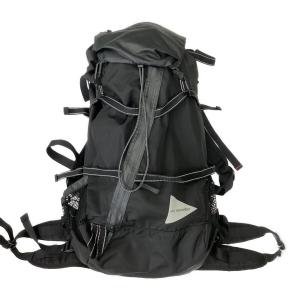 and wander (アンドワンダー) バックパック AW-AA911 40L ブラック 40Lバックパック
