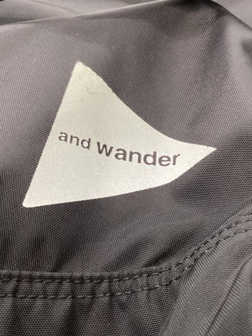 and wander (アンドワンダー) バックパック AW-AA911 40L ブラック 40Lバックパック