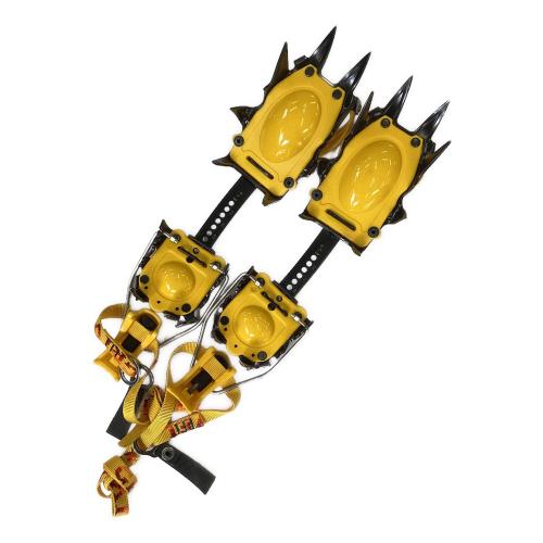 GRIVEL (グリベル) 12本爪アイゼン ブラック×イエロー G12 EVO・ニューマチック