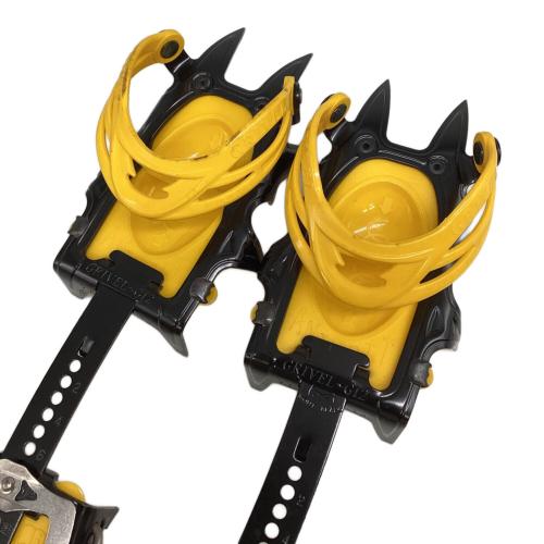 GRIVEL (グリベル) 12本爪アイゼン ブラック×イエロー G12 EVO・ニューマチック
