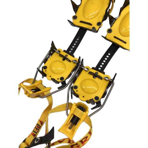 GRIVEL (グリベル) 12本爪アイゼン ブラック×イエロー G12 EVO・ニューマチック