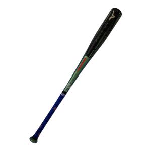 MIZUNO (ミズノ) ビヨンドマックス ゼノバー 軟式バット 1CJBRA01 ニューヨーク・メッツ グリップ 85cm ブラック×グリーン