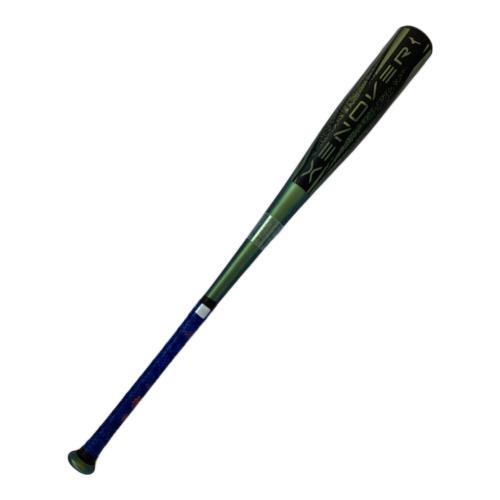 MIZUNO (ミズノ) ビヨンドマックス ゼノバー 軟式バット 1CJBRA01 ニューヨーク・メッツ グリップ 85cm ブラック×グリーン