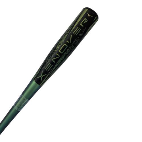 MIZUNO (ミズノ) ビヨンドマックス ゼノバー 軟式バット 1CJBRA01 ニューヨーク・メッツ グリップ 85cm ブラック×グリーン