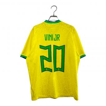 ブラジル代表 (ブラジルダイヒョウ) サッカーユニフォーム DN0680-741 2022シーズンホームレプリカユニフォーム メンズ SIZE M イエロー