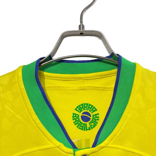 ブラジル代表 (ブラジルダイヒョウ) サッカーユニフォーム DN0680-741 2022シーズンホームレプリカユニフォーム メンズ SIZE M イエロー
