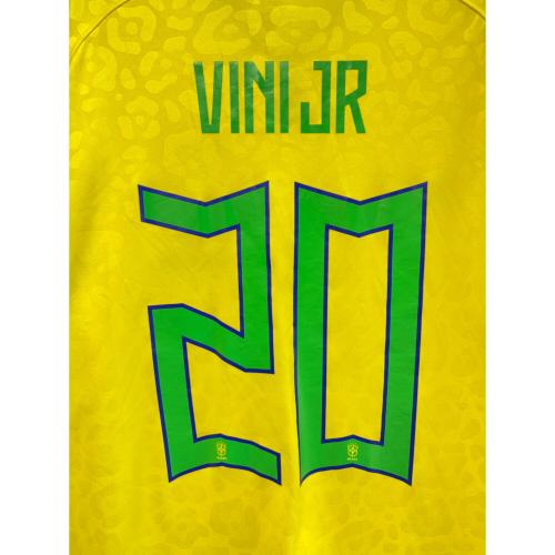 ブラジル代表 (ブラジルダイヒョウ) サッカーユニフォーム DN0680-741 2022シーズンホームレプリカユニフォーム メンズ SIZE M イエロー