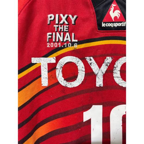 名古屋グランパス (ナゴヤグランパス) サッカーユニフォーム QS-7480 2001シーズン ホーム 引退試合記念ユニフォーム メンズ SIZE SM レッド