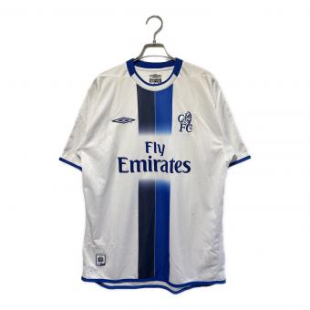 チェルシー サッカーユニフォーム 2003-2004シーズン アウェイ メンズ SIZE M ホワイト